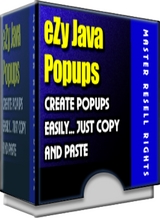 eZy Java Popup Wizard